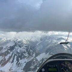Verortung via Georeferenzierung der Kamera: Aufgenommen in der Nähe von Maloja, Schweiz in 3500 Meter